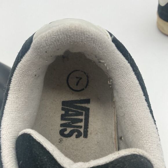 Mens Size 7 Vintage 1990s Y2K Vans Fat Tongue Skate Skateboard Chunky Sneakers - Picture 9 of 9